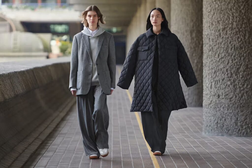 Uniqlo and Clare Waight Keller / Photo via Uniqlo: C