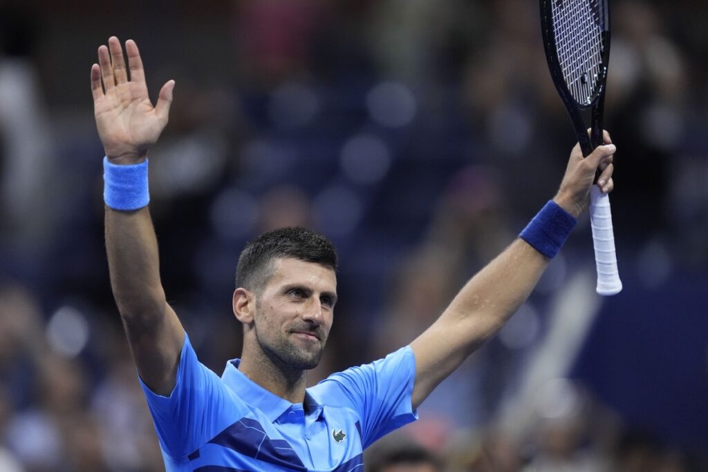 Novak Djokovic dominates first round at 2024 US Open / Photo via US Open