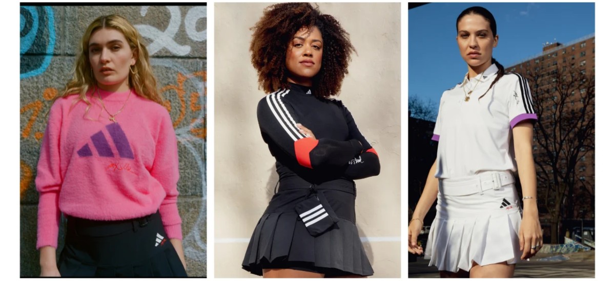 Una revolución en la moda femenina del golf: llega la colección Adidas x JA3LLE / Photo via Courtesy