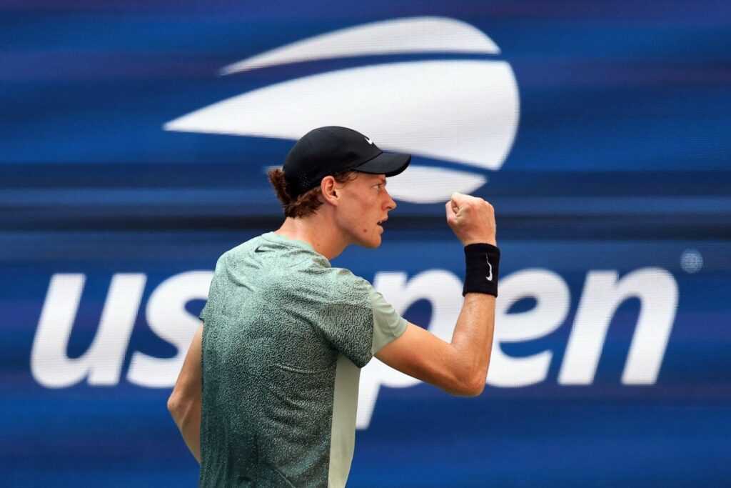 Jannik Sinner and Carlos Alcaraz at 2024 US Open / Photo via US Open