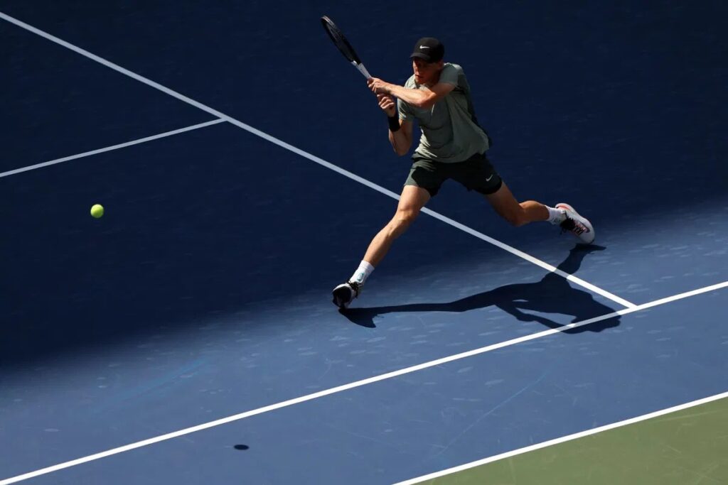 Jannik Sinner and Carlos Alcaraz at 2024 US Open / Photo via US Open