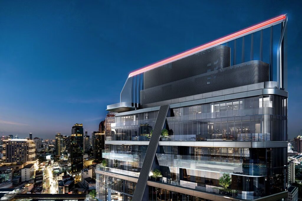 Porsche devela Porsche Design Tower Bangkok y Curvistan / Photo via Porsche