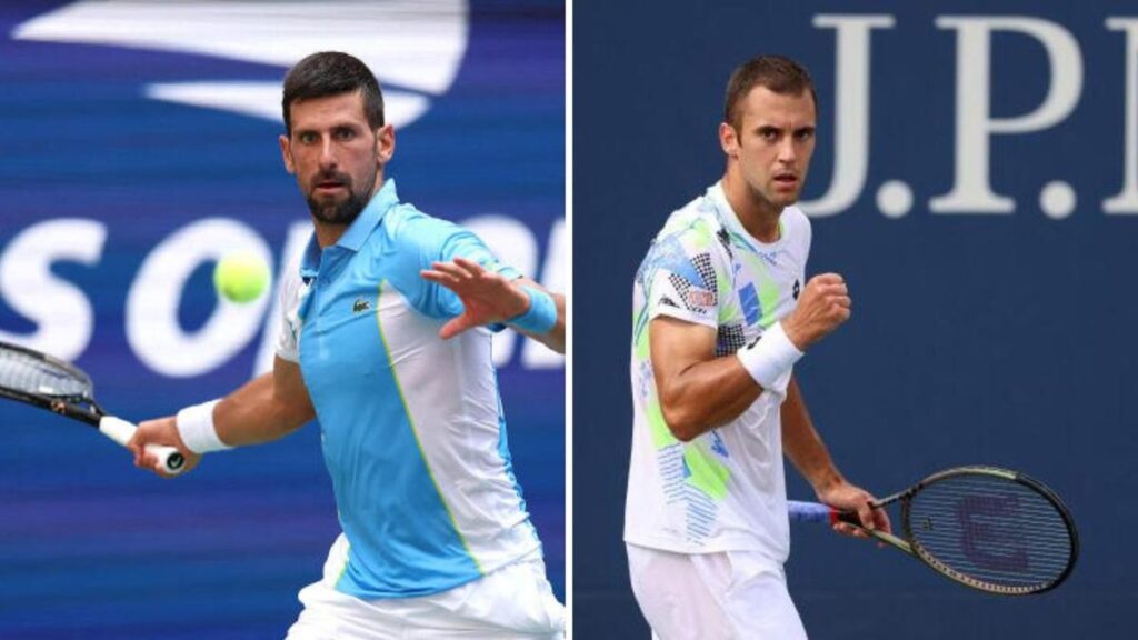 Intense Battle between Djokovic and Djere in New York / Photo via US Open