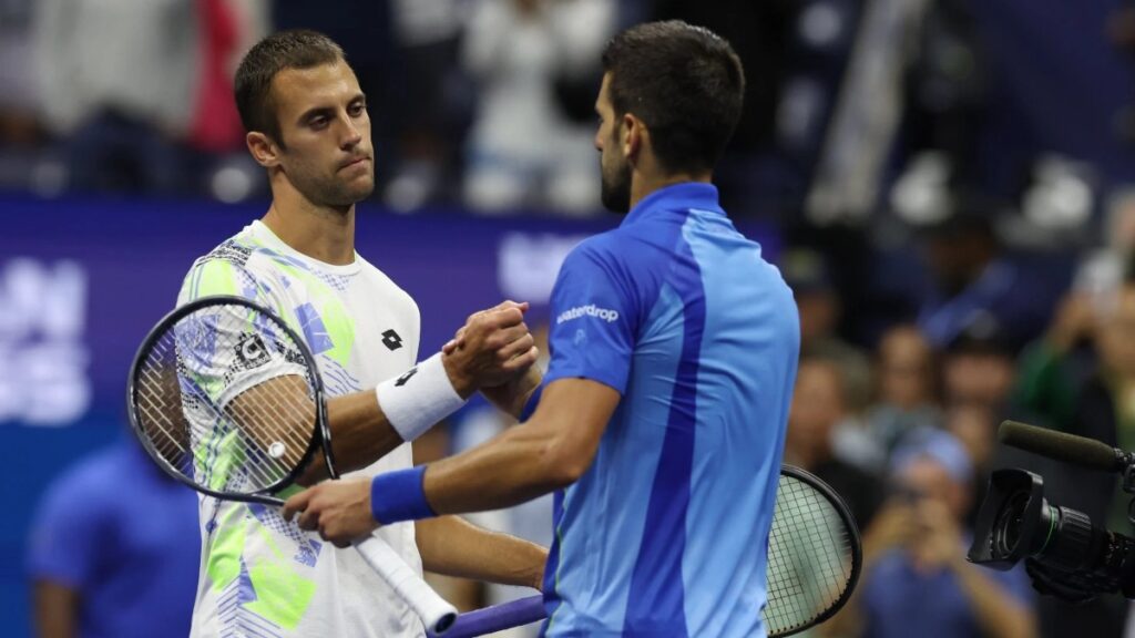 Intense Battle between Djokovic and Djere in New York / Photo via US Open