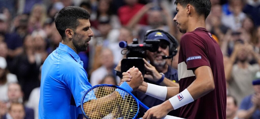 Defending champion Novak Djokovic stunned at the 2024 US Open / Photo via courtesy