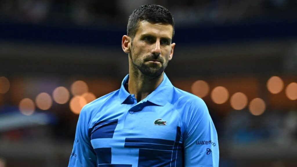 Defending champion Novak Djokovic stunned at the 2024 US Open / Photo via courtesy