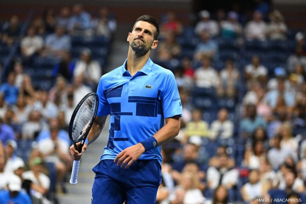 Defending champion Novak Djokovic stunned at the 2024 US Open / Photo via courtesy