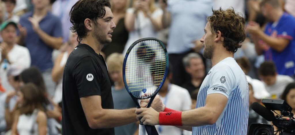 Fritz defeats Ruud and qualifies for the US Open Quarters / Photo via US Open