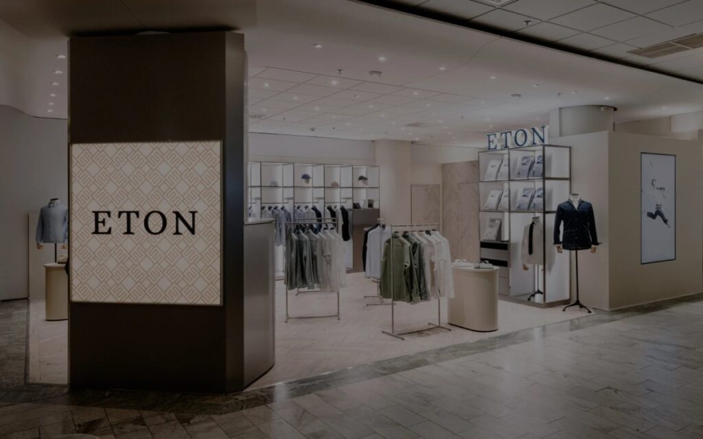 La marca sueca Eton elige a Nueva York para estrenar su nuevo concepto de tienda / Photo via ETON