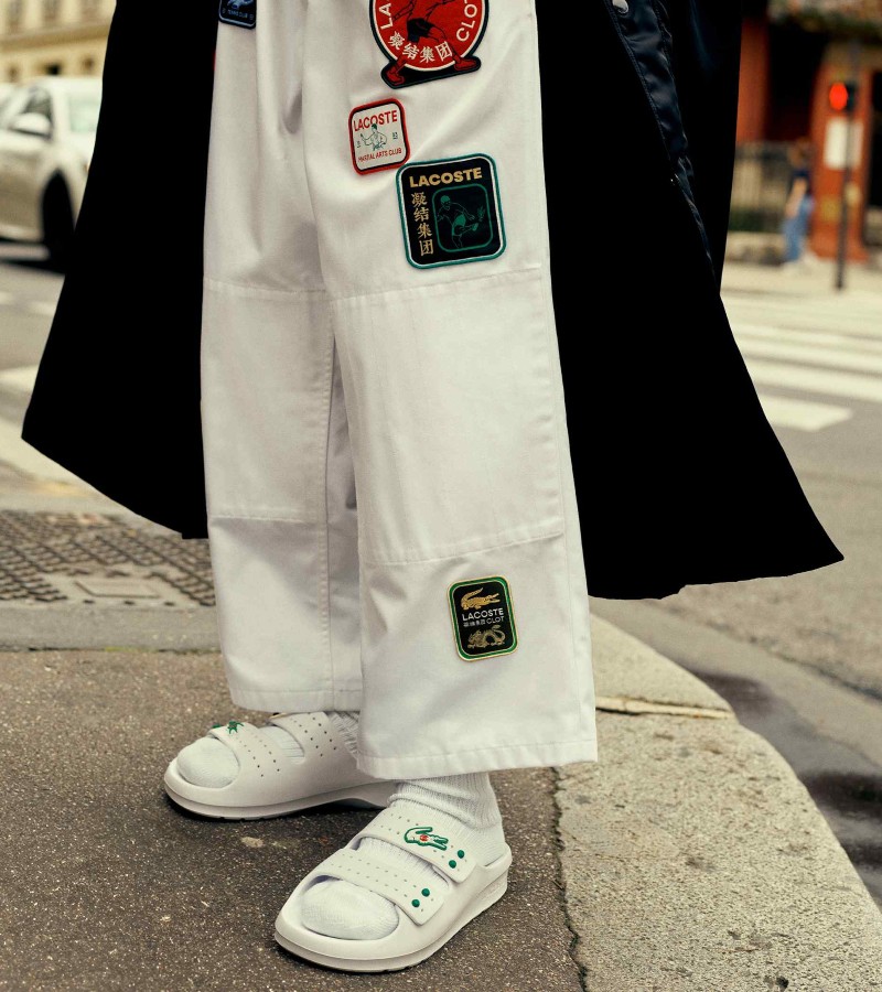 Clot x Lacoste collab / Photo via Lacoste