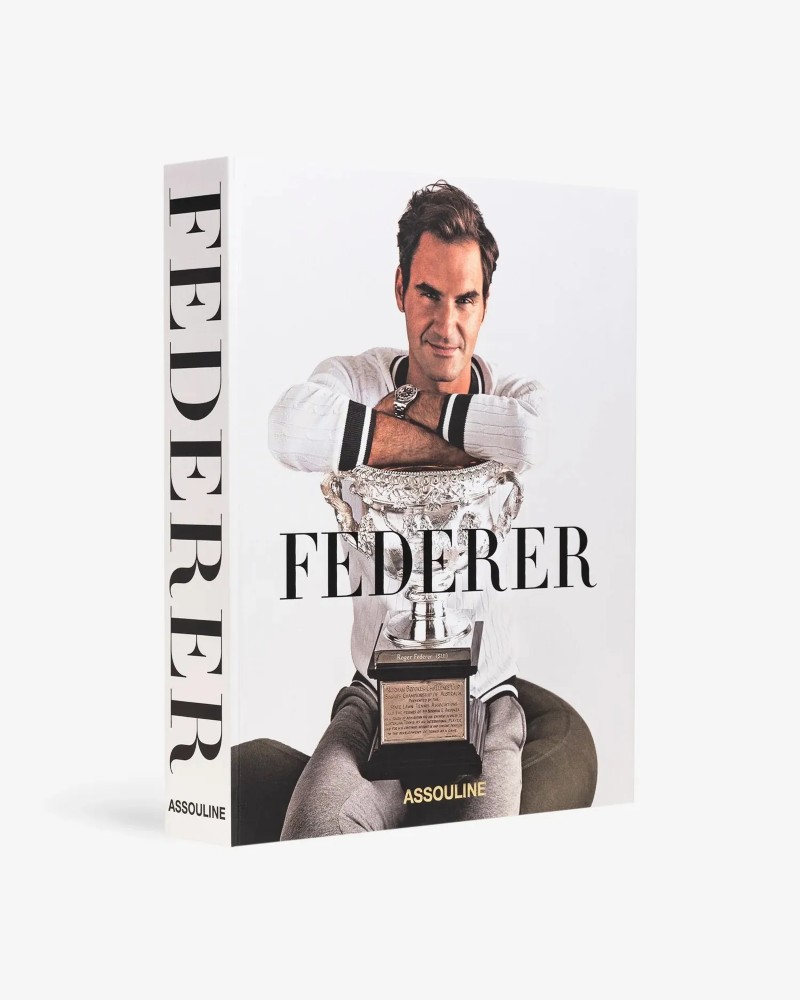 Federer / Photo via Assouline