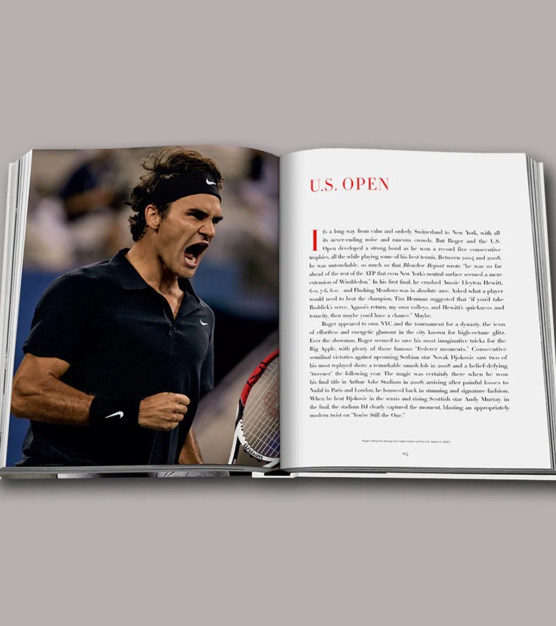 Federer / Photo via Assouline