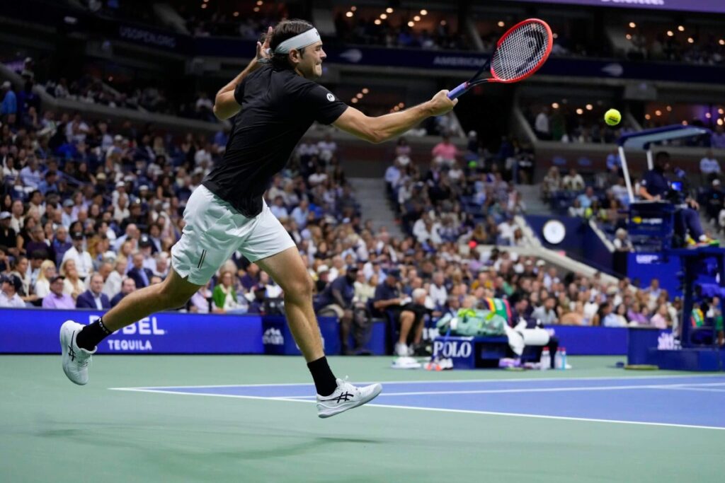 Taylor Fritz faces Jannik Sinner in 2024 US Open final / Photo via US Open