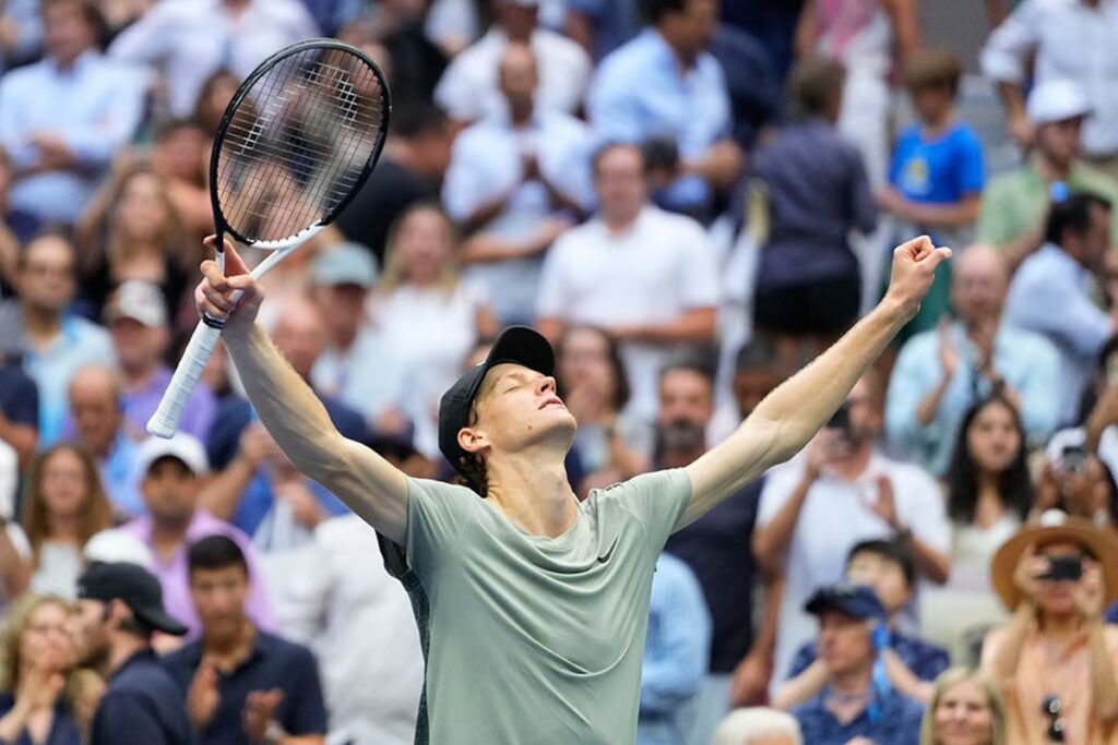 Taylor Fritz faces Jannik Sinner in 2024 US Open final / Photo via US Open