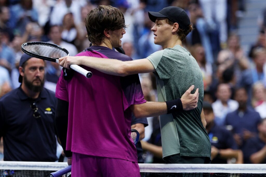 Taylor Fritz faces Jannik Sinner in 2024 US Open final / Photo via US Open