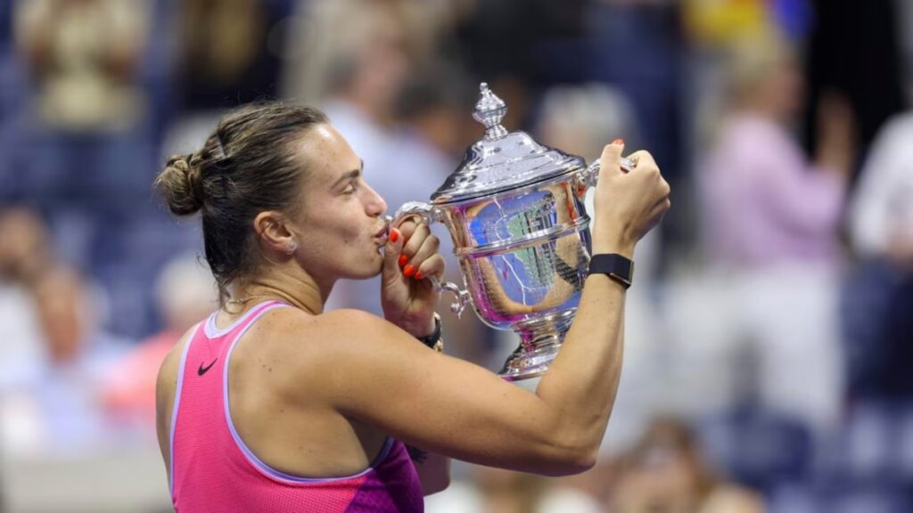 Aryna Sabalenka claims First US Open title / Photo via 2024 US Open