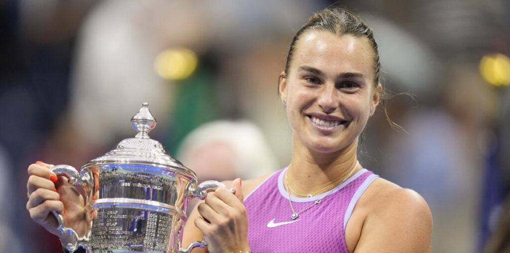 Aryna Sabalenka claims First US Open title / Photo via 2024 US Open