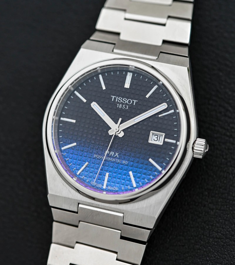 TIssot PRX Forged Carbon / Photo via Tissot