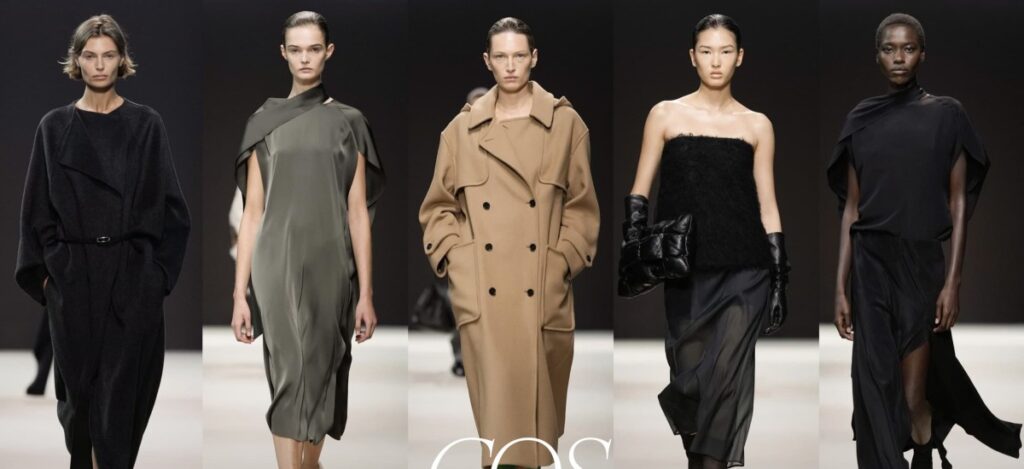 COS Fall 2024 collection / Photo via COS