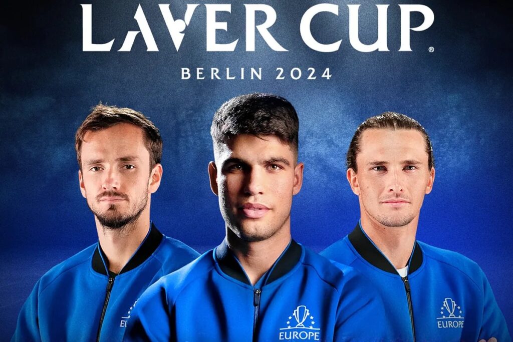 Laver Cup 2024 heats up in Berlin / Photo via Laver Cup