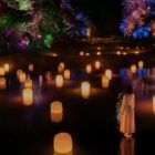 Una experiencia inmersiva en las Terrazas de Arroz de Ibaraki con teamLab / Photo via TeamLab