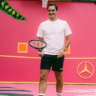 Mercedes-Benz y Roger Federer presentan Neon Legacy / Photo via Merdeces-Benz