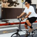 La colaboración de Shantell Martin con Brompton está llena de expresión artística / Photo via Brompton