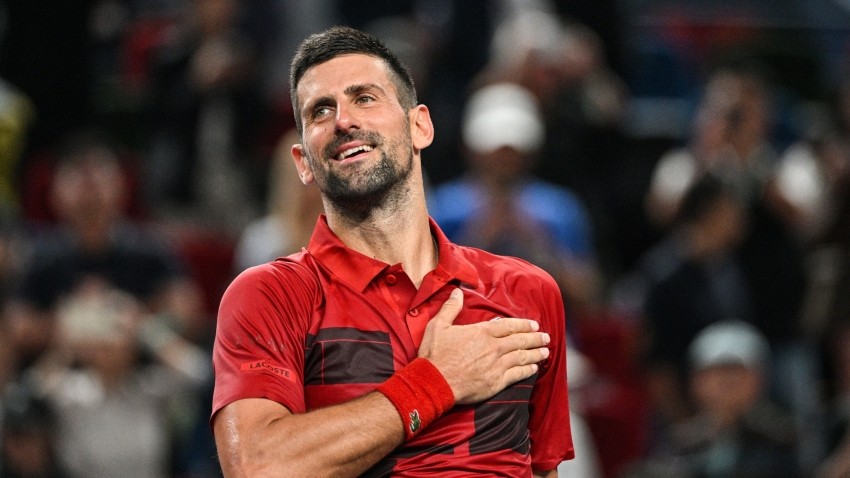 Novak Djokovic advances to the third round of the Shanghai Masters / Photo via courtesy