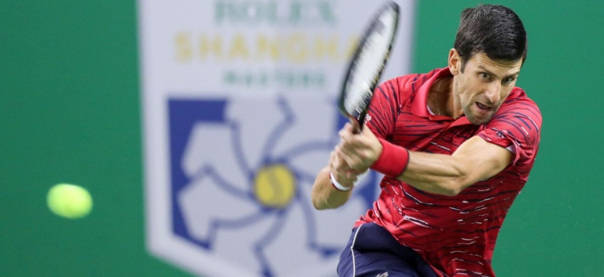 Djokovic Shanghai Masters / Photo via ATP