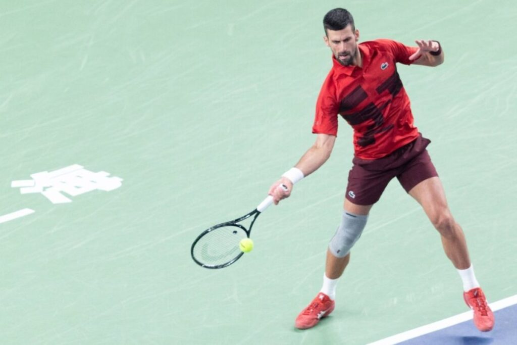 Novak Djokovic round of 16 / Photo via ATP