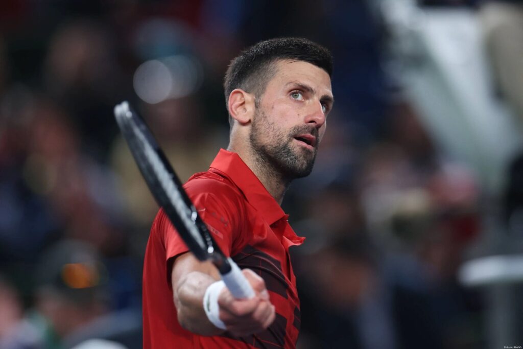 Novak Djokovic round of 16 / Photo via ATP