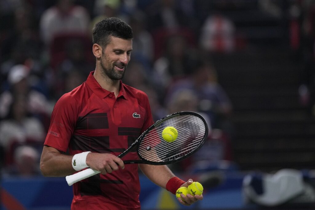 Novak Djokovic advances to semifinals at Shanghai Masters / Photo via ATP