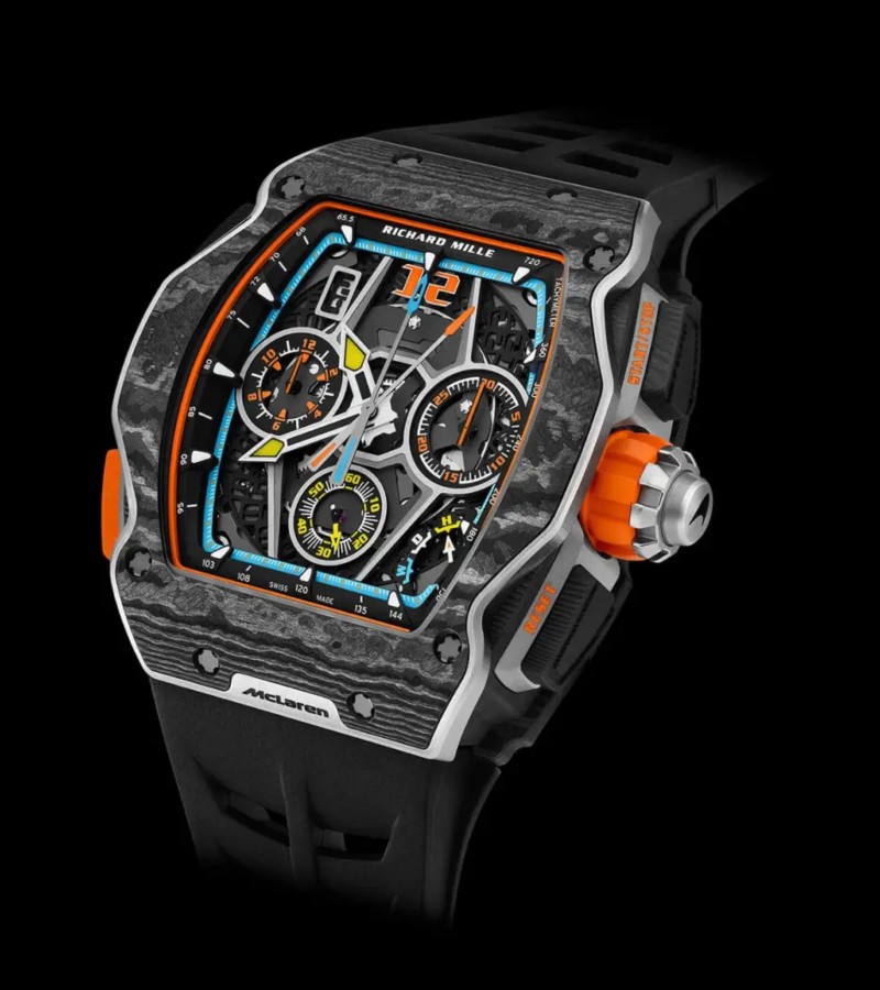 RM 65-01 McLaren Automatic Split-Seconds Chronograph W1 / Photo via Richard Mille