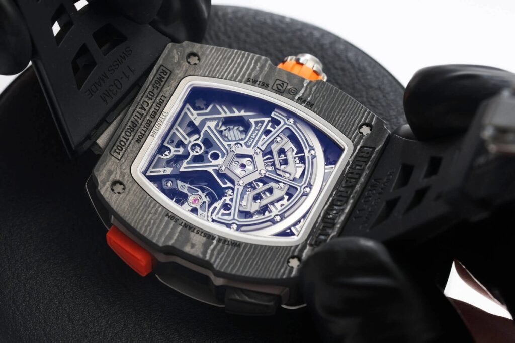 RM 65-01 McLaren Automatic Split-Seconds Chronograph W1 / Photo via Richard Mille