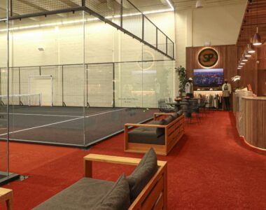 Sunset Padel opens in Sunset Harbour, redefining Padel for Miami Beach / Photo via Sunset Padel