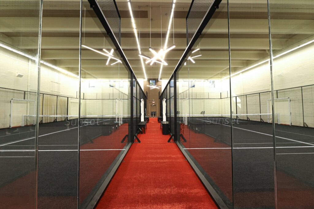 Sunset Padel opens in Sunset Harbour, redefining Padel for Miami Beach / Photo via Sunset Padel