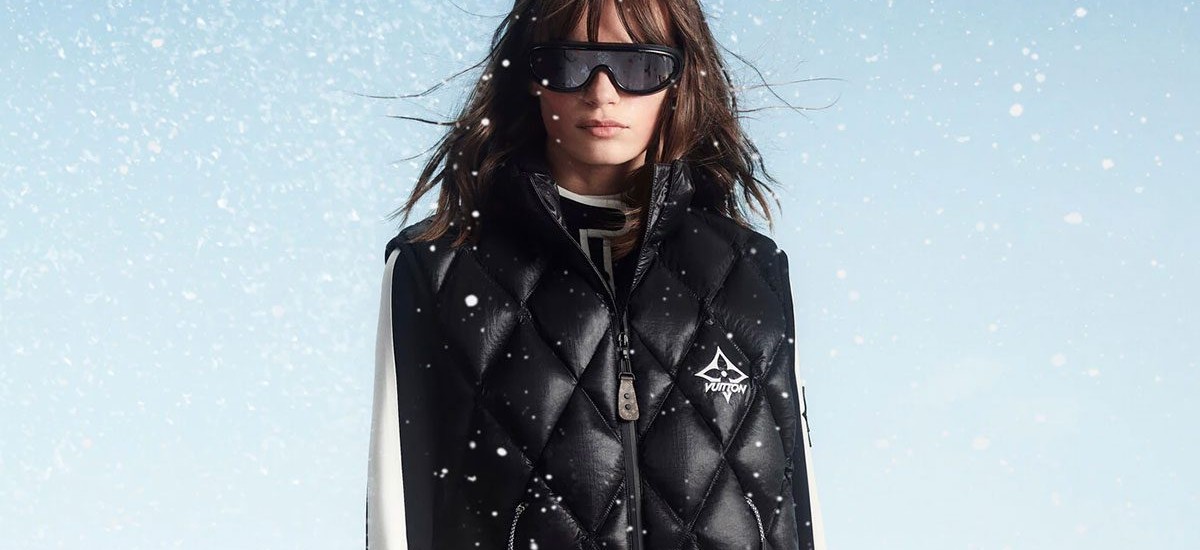 Louis Vuitton presenta su elegante colección LV Ski 2024 para mujeres / Photo via Louis Vuitton