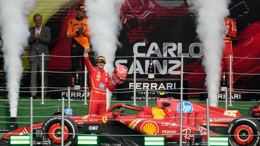 Carlos Sainz Secures an Impressive Victory at the Mexican Grand Prix / Photo via F1