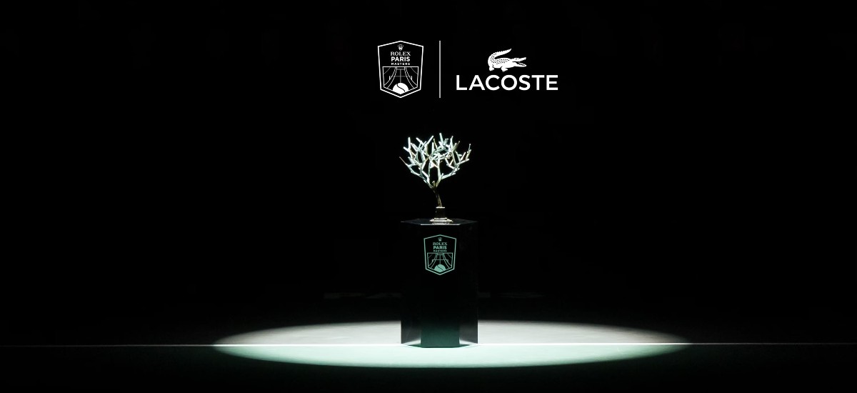 Nueva alianza entre Lacoste y la FFT para el Rolex Paris Masters / Photo via Lacoste