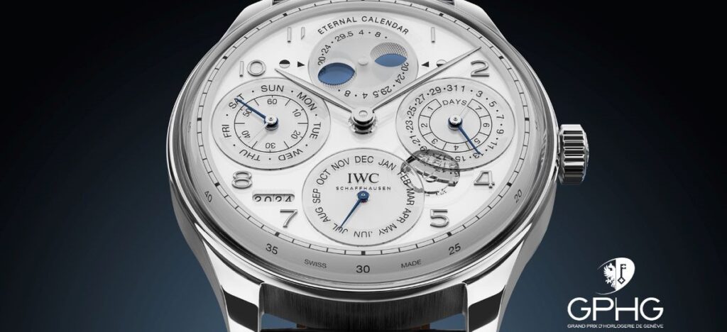 IWC Portugieser Eternal Calendar Aiguille d'Or GPHG 2024