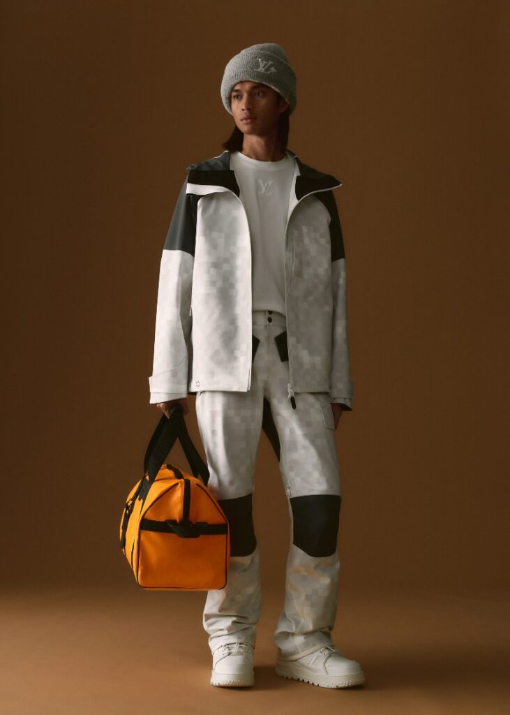 Louis Vuitton y Pharrell Williams presentan su colección de Esquí 2025 para Hombres / Photo via Louis Vuitton