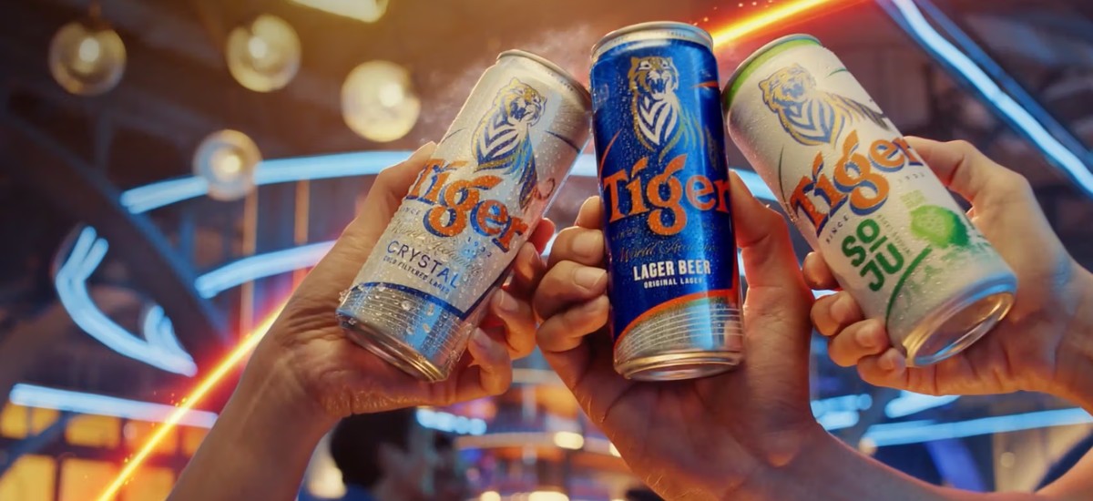 Tiger Beer marca una nueva era con un espectacular cambio de imagen / Photo via Tiger Beer