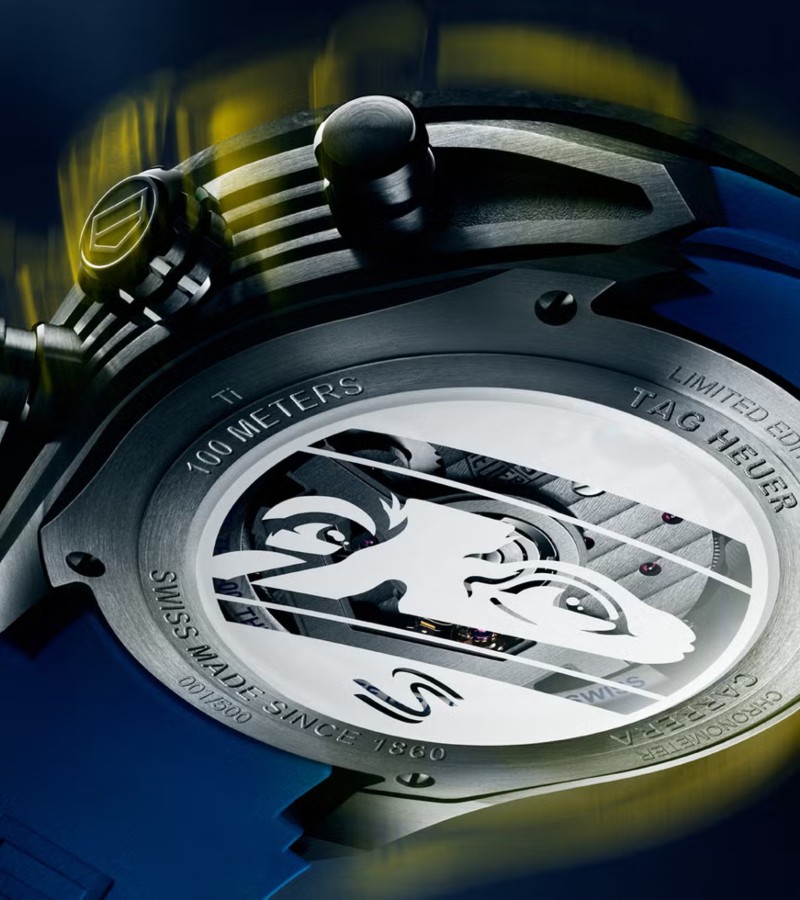 TAG Heuer Carrera Tourbillon x Senna / Photo via TAG Heuer