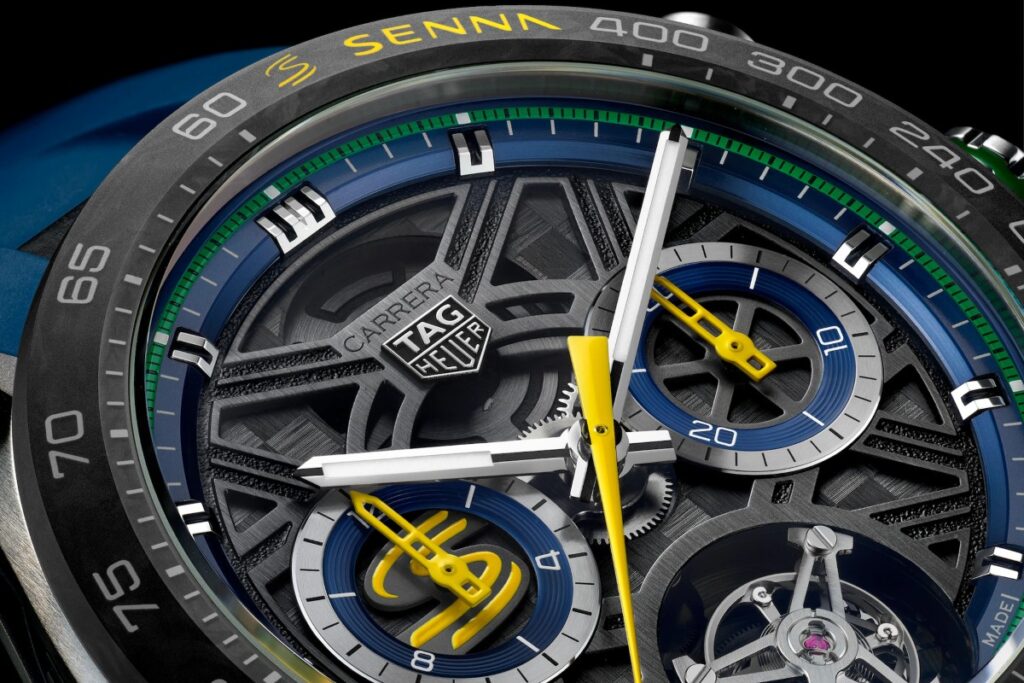 TAG Heuer Carrera Tourbillon x Senna / Photo via TAG Heuer