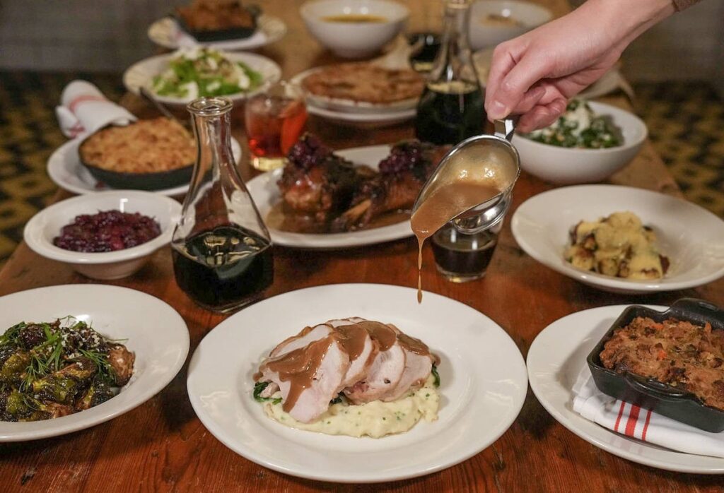 Top NYC Restaurants for a Festive Thanksgiving Dinner / Photo via courtesy