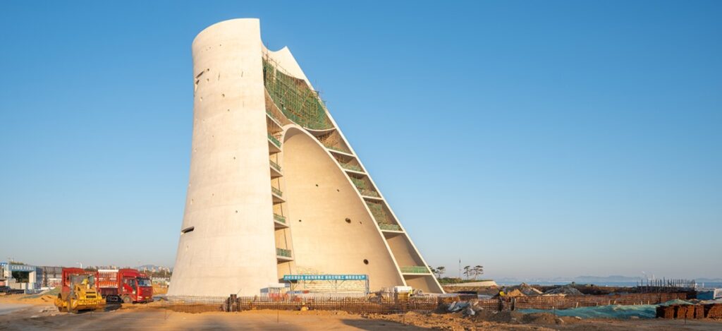 Sun Tower Yantai, China / Photo via OPEN architecture