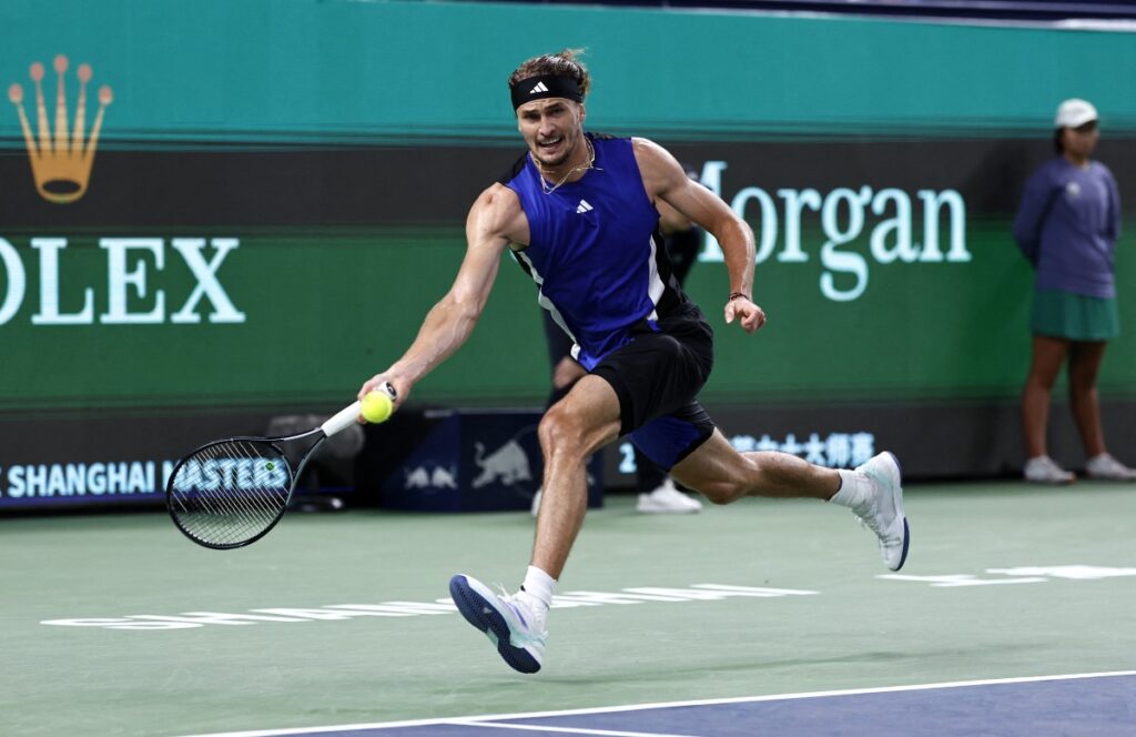 Alexander Zverev Dominates Rublev in ATP Finals 2024 Opening Match / Photo via ATP Finals