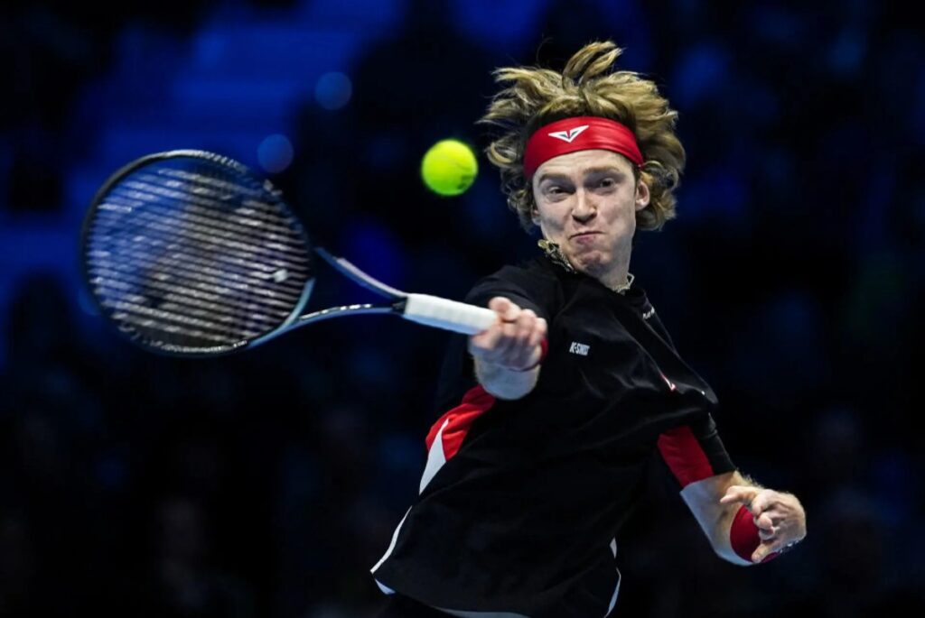 Alexander Zverev Dominates Rublev in ATP Finals 2024 Opening Match / Photo via ATP Finals