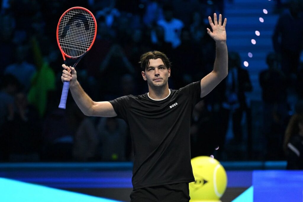 Jannik Sinner vs Fritz ATP Finals / Photo via ATP