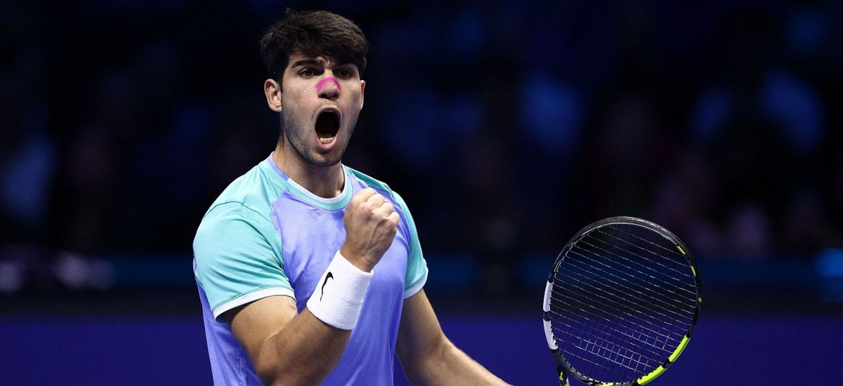 Carlos Alcaraz: a resilient comeback keeps semifinal hopes alive at ATP Finals / Photo via ATP